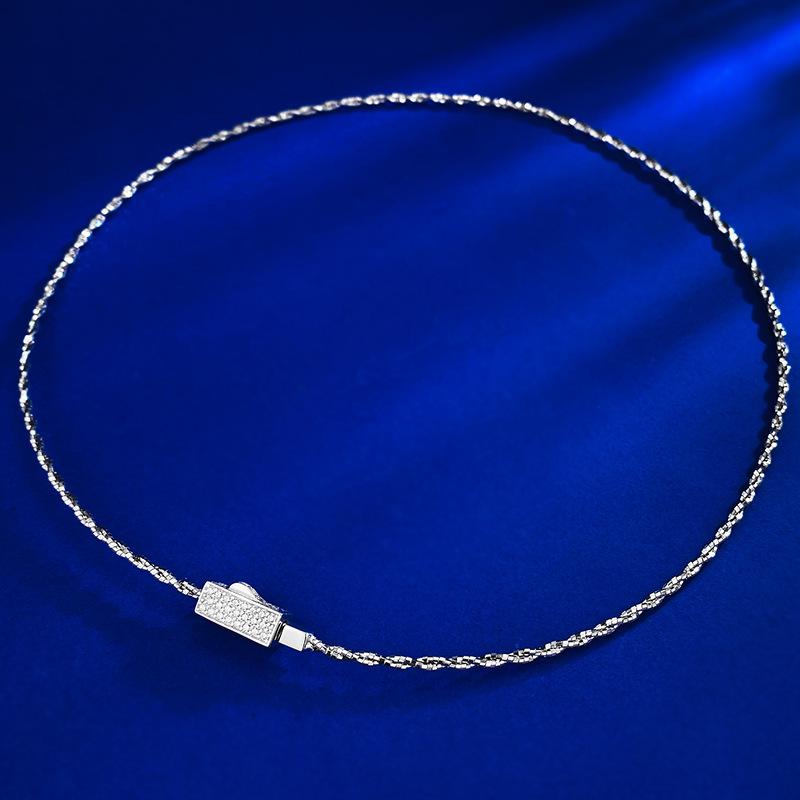 

Xiancan Jewelry Серебряное колье S925 Звездный обхват - Дизайн унисекс 2024 Model N257 - 40cm