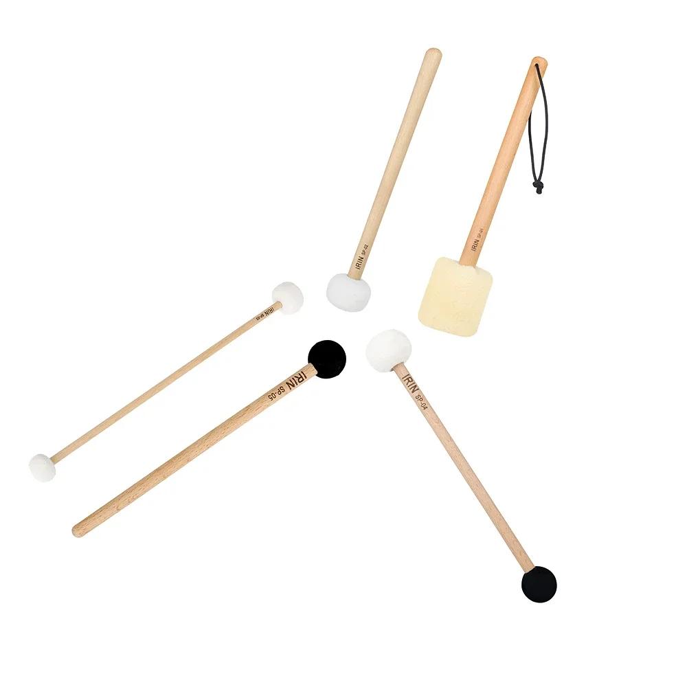 SLADE Drumsticks Steel Tongue Drum Sticks Marimba Wooden Piano Mallet Wool Head Beech Wood Material Percussion Parts Accessories