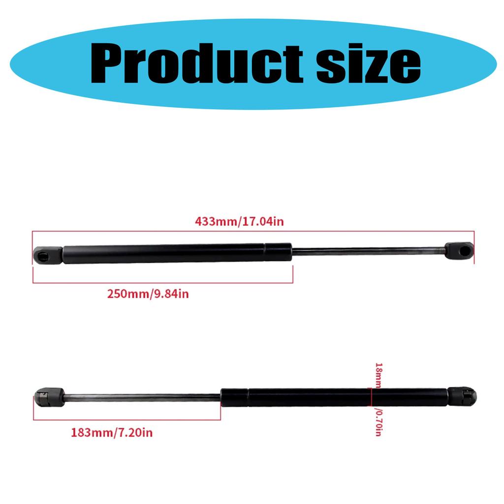 Rear Hydraulic Hood Car Boot Gas Charged Spring Lift Support Tailgate Struts Suitable for 7700842256 DP012 8200048867 2x
