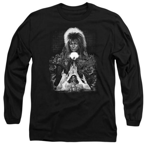 Labyrinth Unisex Vuxen Slott Långärmad T-shirt