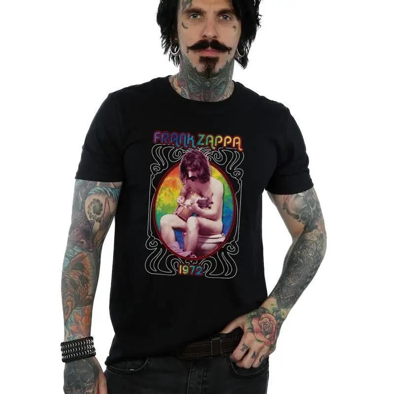 Frank Zappa Men s Toilet 1972 T-Shirt S разноцветный