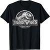 Jurassic World Two Distressed Stone Logo Graphic T-Shirt T-Shirt