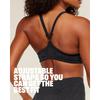 Gymshark Adapt Animal X Whitney Sports Bra Black    Asphalt Grey B5c7q Bdqq