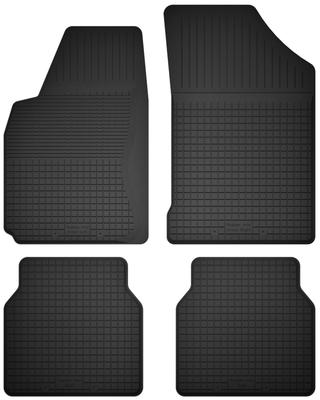 Rubber Car Mats, Set of 4, Universal For: Citroen XM Break, Station Wagon, Sedan, Hatchback, Liftback (1989-2000)