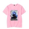 New Gojo Satoru Print T-Shirt Men Women Fashion Short Sleeve Casual Summer Tops Tees Personality Anime T Shirts