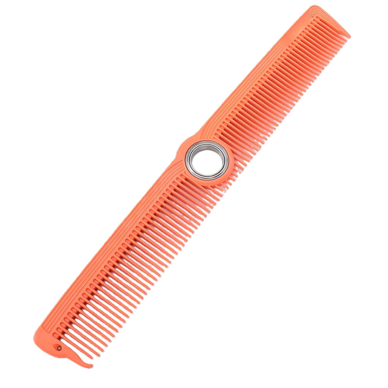 

Rotatable Cutting Comb Professional Barbers Styling Comb for All Hair Types Men Women Orange оранжевый