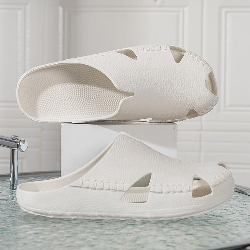 Fashion Fashion Men's Summer Ligtweight EVA Indoor Home Sandals Slippers Shoes Men Slippers Outdoor Students Women Comfortable Slides