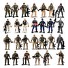 Parachute Toy Army Police Military Snow Navy Soldier Action Figure Toy Hand Throwing Kids Game for Boy Children Christmas Gift