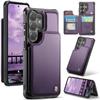 CaseMe Premium PU Leather Case For Samsung Galaxy S26+ S25 S24 S23 S22 S21 S20 Plus Ultra FE Card Wallet Holder Phone Back Cover Protector Skins