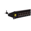 Patch panel 19" Netrack 24-porty kat. 6A FTP wyposażony