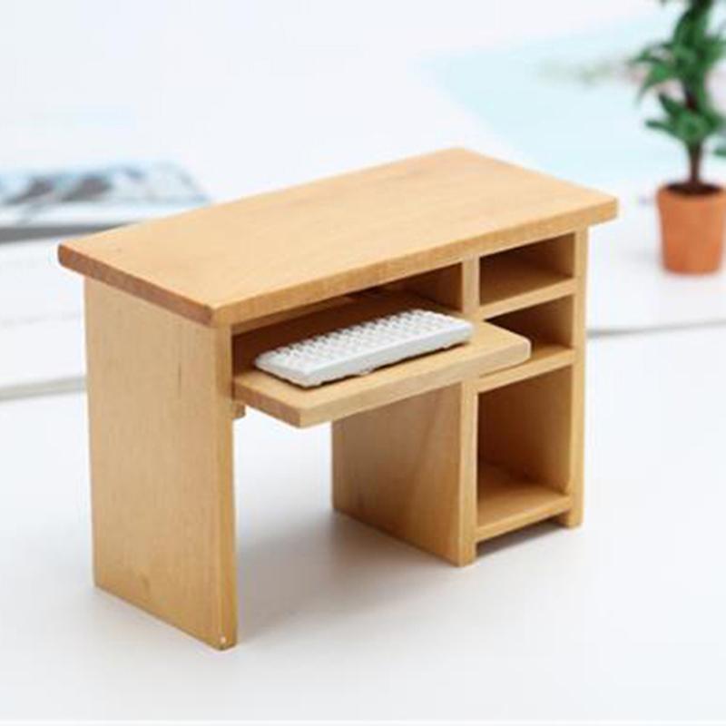 Buy Fashion Dollhouse Mini Table With Wooden Toy Furniture With ...