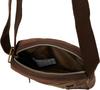Lee Crash Mini Shoulder Large Town Chocolate Bag, Paraffin-Coated, Box, Multifunctional, Lightweight, Capacity, Casual, 320-4030-24,