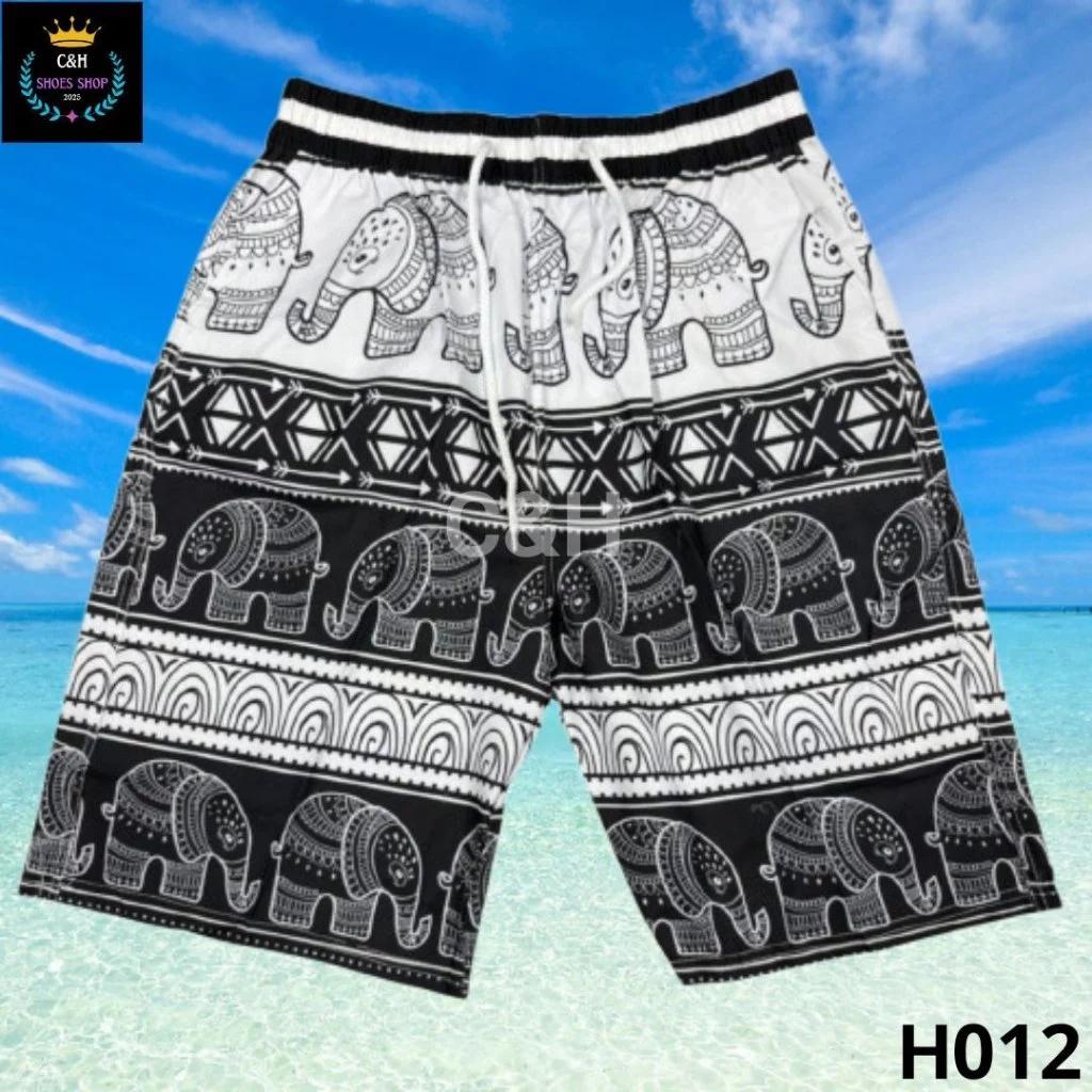 Elefantenhose Shorts Training Muay Thai Boxen Kickboxen Print Unisex Herren Damen Schnelltrocknend Kampfsport Boxer Kind Kämpfen Fitness Gym Sport Workout