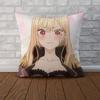 Kitagawa Marin Pillow Case For Car Sofa Decorative Home Doublesided Print Plush Square Throw Pillow Cushion Cover