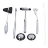 5PCS Neurological Hammer Set Stainless Steel Multifunctional Portable Medical Hammer Set for Nervous System Exam