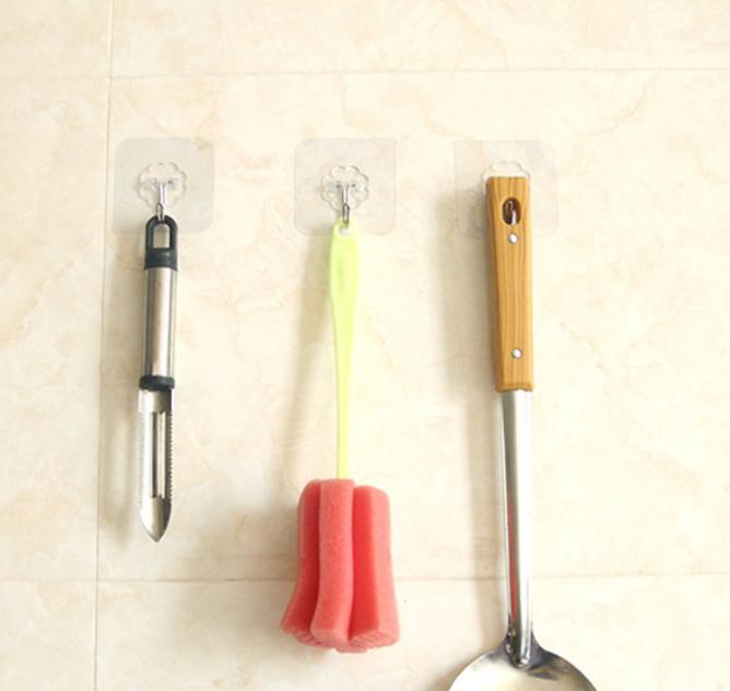 Lepicí vodotěsný háček na stěnu Kuchyňský věšák na věšák