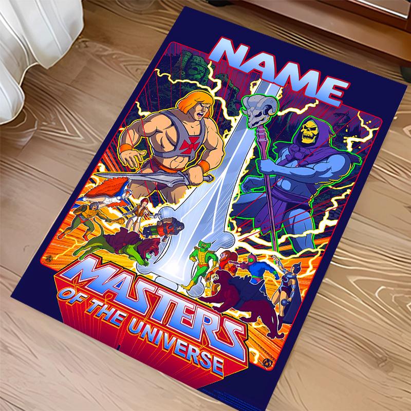 Custom personalization He-Man and the Masters of the Universe Print Area Rug - Soft, Washable Non-Slip Indoor Mat,Living Room,Home&Office Decorative R
