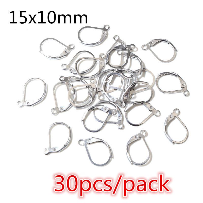 High Quality 316 Stainless Steel DIY Jewelry Making Findings Necklac Earrings Hooks/Jump rings/Lobster Clasp Craft Accessories