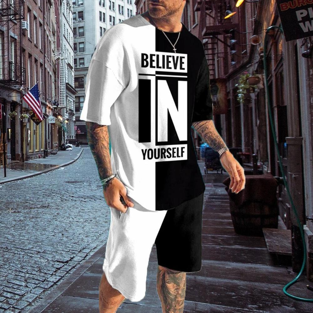 

Мужские летние трендовые комплекты 2023 года, винтажные спортивные костюмы с 3D-принтом, мужская спортивная одежда, повседневные шорты, футболки, спортивный костюм, мужской свободный размер 6XL