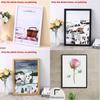Modern Minimalist Wooden Picture Frame For Living Room Decor With Handmade Craftsmanship