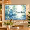 Bulbasaur Custom Name Diamond Painting Personalized 5D Full Drill DIY Diamond Art Home Decor