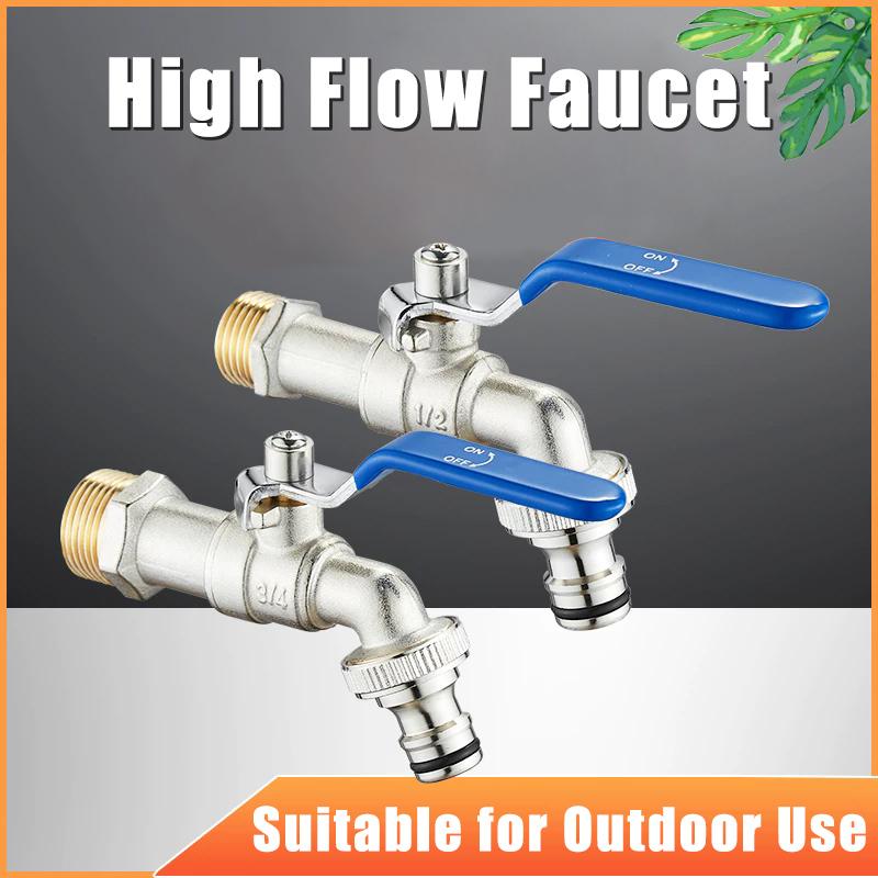 Outdoor Garden Faucet Outdoor Tap Connector Threaded Faucet Garden Garden Irrigation Accessories Garden Accessories