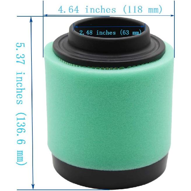 LOCOPOW 1253372 Air Filter for Polaris Magnum 330 325 ATP 330 Trail Boss 325 330 4x4 Trail Blazer 330 With Oil Filter 2520799 Fuel Filter 2530009 3