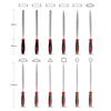 Flat/for Triangle/half-round/round File Set for Cutting Polishing Wood Metal DIY Woodworker Professional Rust Resistant