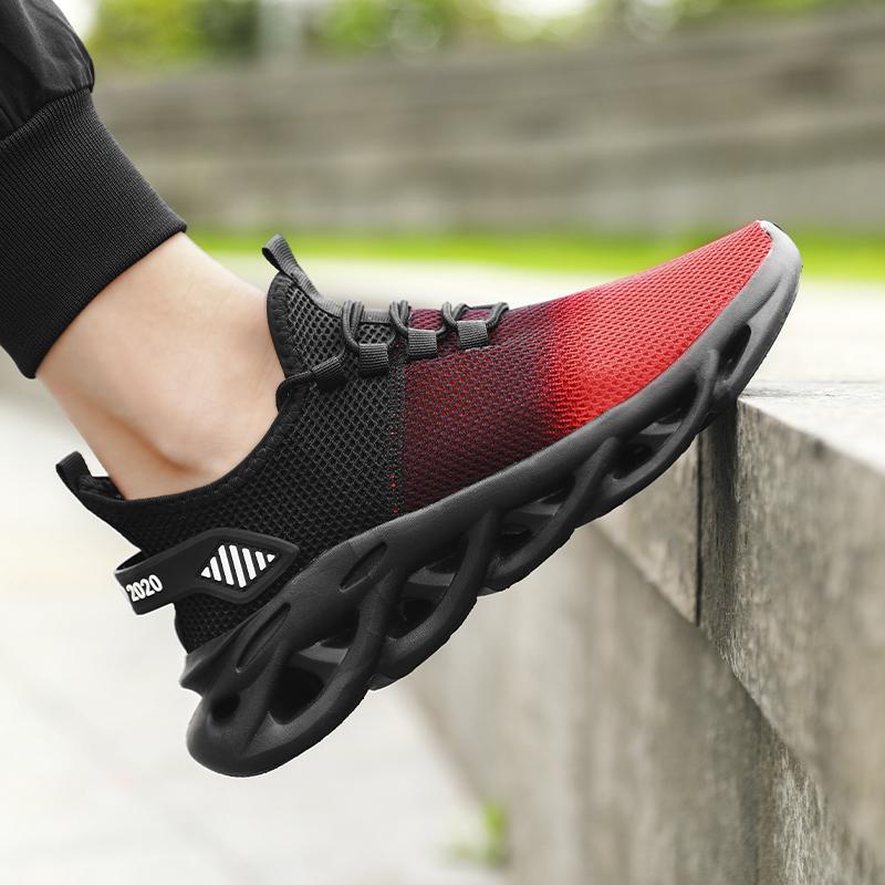 Casual High Quality Sports Gym Lightweight Men's Casual Breathable Color Matching Shoes Men's Running Walking Fashion