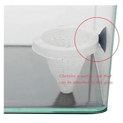 Fish Tanks Aquariums Conical Feeders With Suction Cups Feeders For Home Fish Farming And Tools For Raising Aquatic Organisms