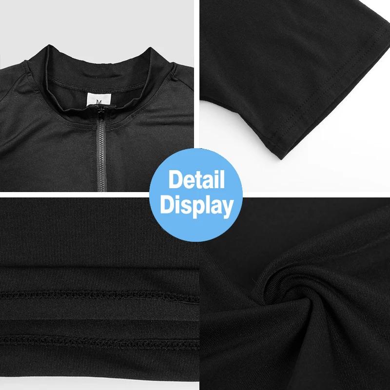 Muscleguys Running T-shirts Men Compression Shirt Gym Clothing Summer Fitness Short Sleeve Polo Shirt Quick Dry Bodybuilding Muscle Tee