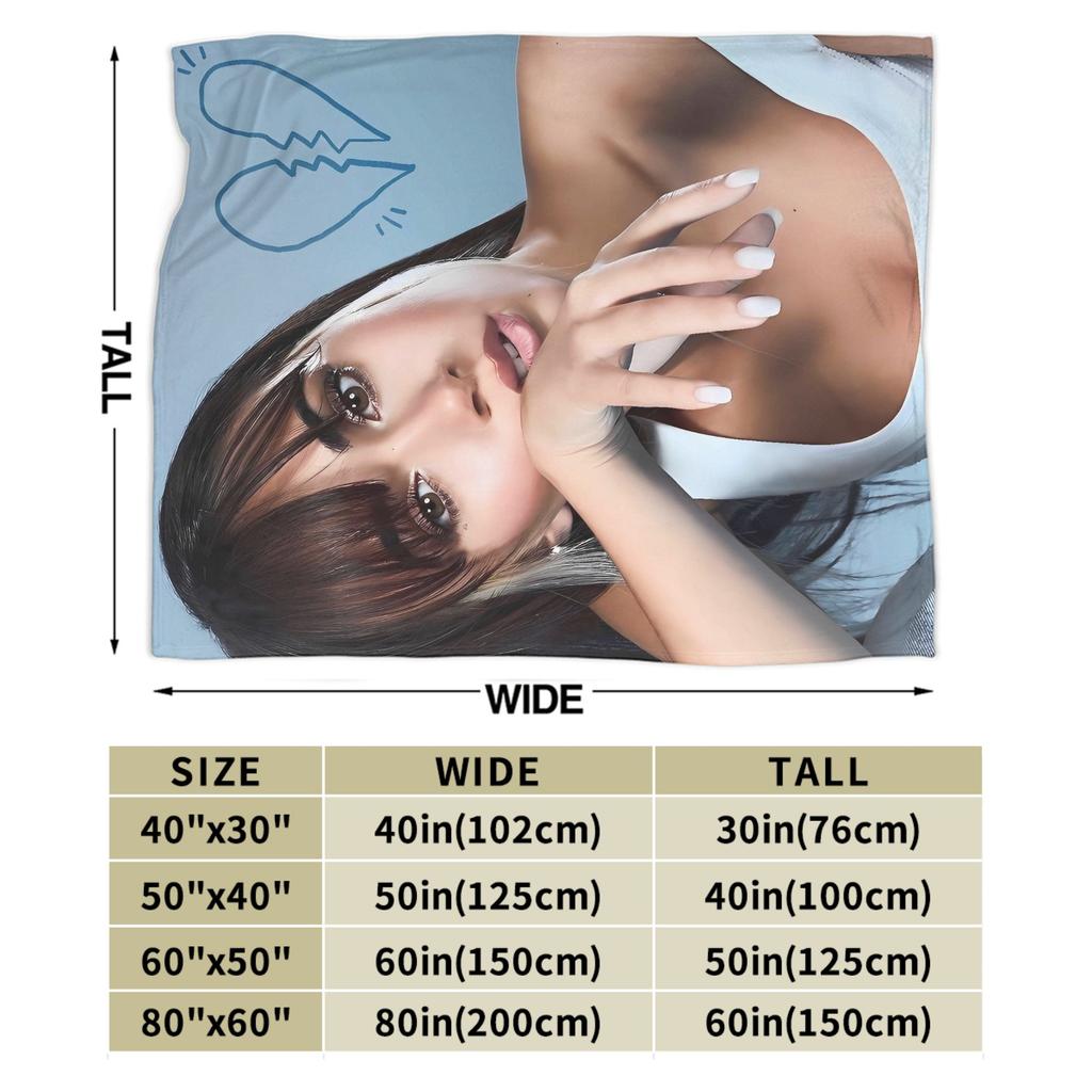 Singer Aitanaed Album Ocana Blanket  Travel Office Flannel Bedding Throws For Home Decor Warm Soft Customized Quality Bedspread