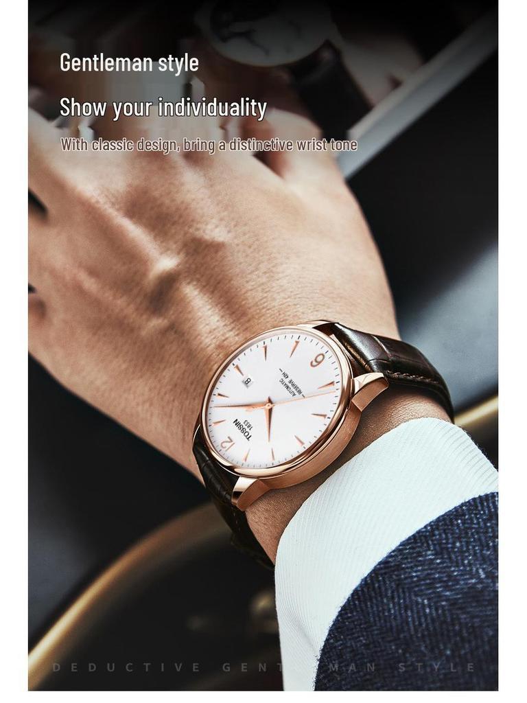 Tossin So Tian Junya Serie Herren-Automatik-Uhr - Nicht mechanisch