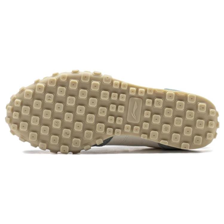 Li Ning VTNG Slip Resistant Abrasion Resistant Slip Resistant Abrasion Resistant Low top Casual Shoes Women's Ecru AGCT310-3