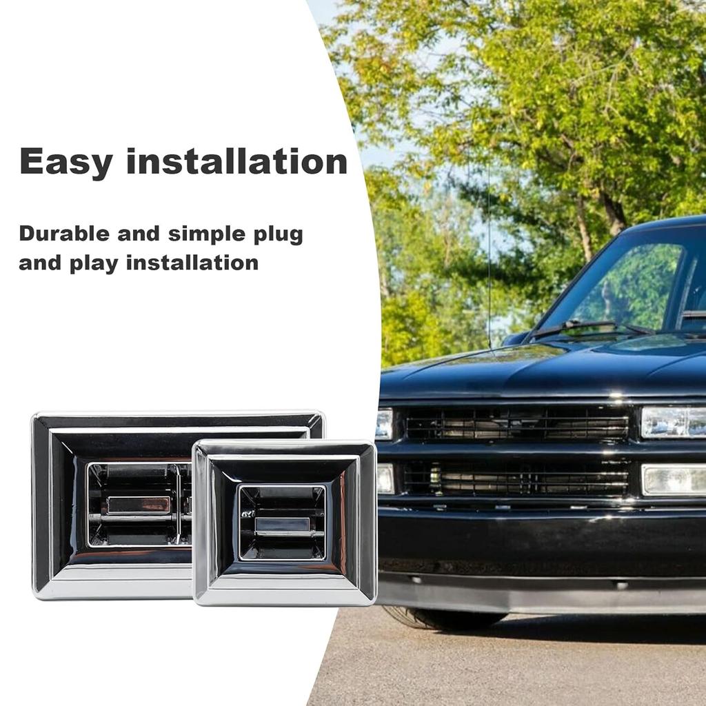 MDEOOSKY 2PCS 20061549 Window Master Switch Replacement For Chevrolet C10/20/30 (1982-1986) S10 (1982-1988) G10/20/30 (1980-1994) Monte Carlo