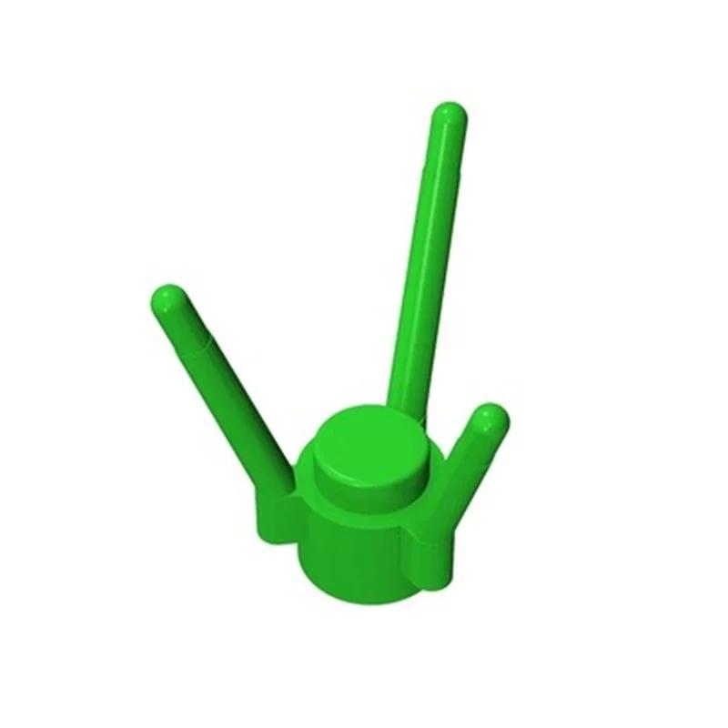 300Pcs/lot MOC Plants and Animals Series Parts 3741 Plant, Flower Stem Building Blocks Spare Assemble Bricks for 3742 DIY Toys