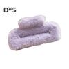 Women Hair Claw Plush Wrap Design Spring Back Head Large Hair Clip Rectangle Shark Hair Clamp Hair Accessory