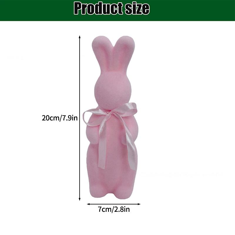 Easter 2026 Easter Rabbits Decorations 2026 Bunny Ornament Cute Rabbit Statues Party Favors Gifts Desk Accessories Home Decor