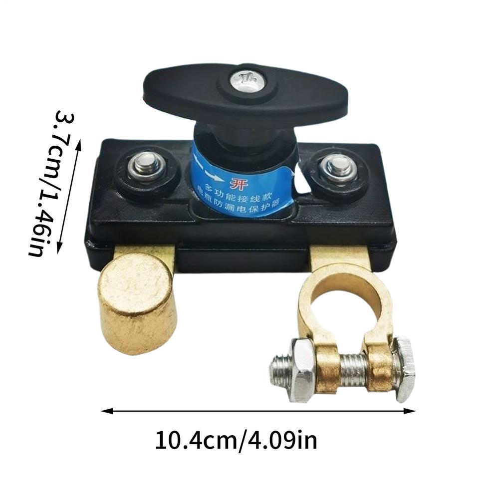 

Battery Disconnect For Car Battery Cut Off Isolator Waterproof Shut Off Tool 12/24V For Trucks Vehicle Parts Accessory