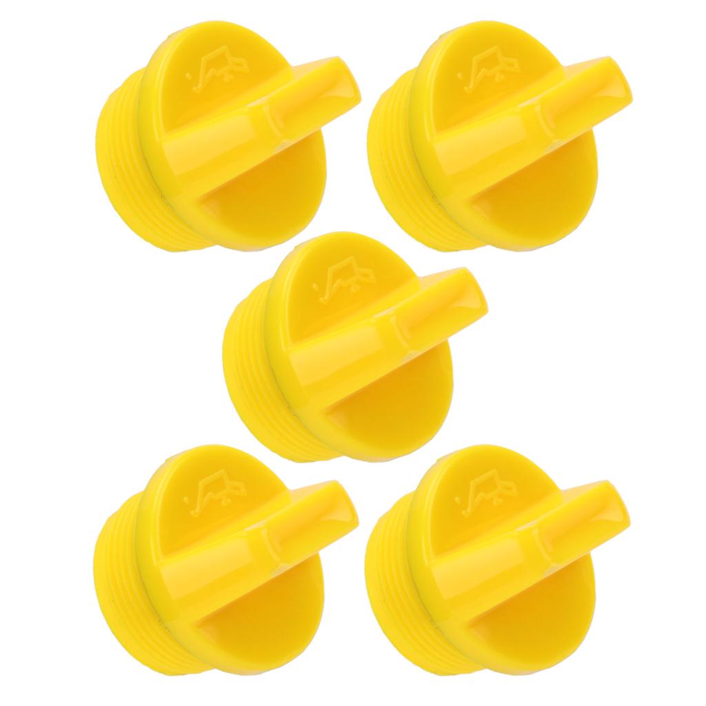 5pcs Engine Oil Filler Cap ABS Oil Filler Caps Plugs Covers 6G8‑15363‑00 Replacement for 4 Stroke Outboard Motor