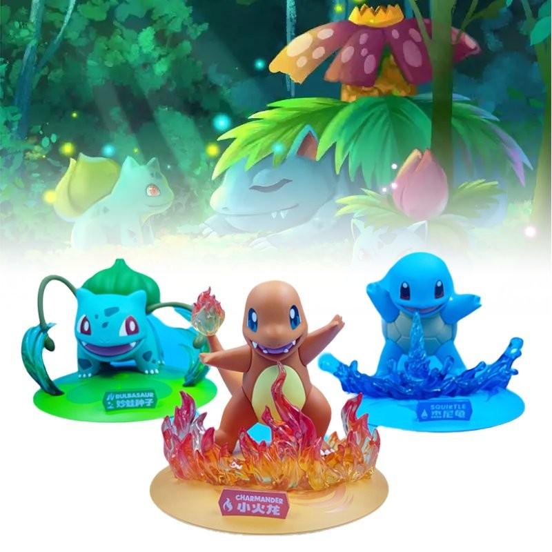Squirtle Charmander Bulbasaur Toy Model Child Christmas Gift Decoration
