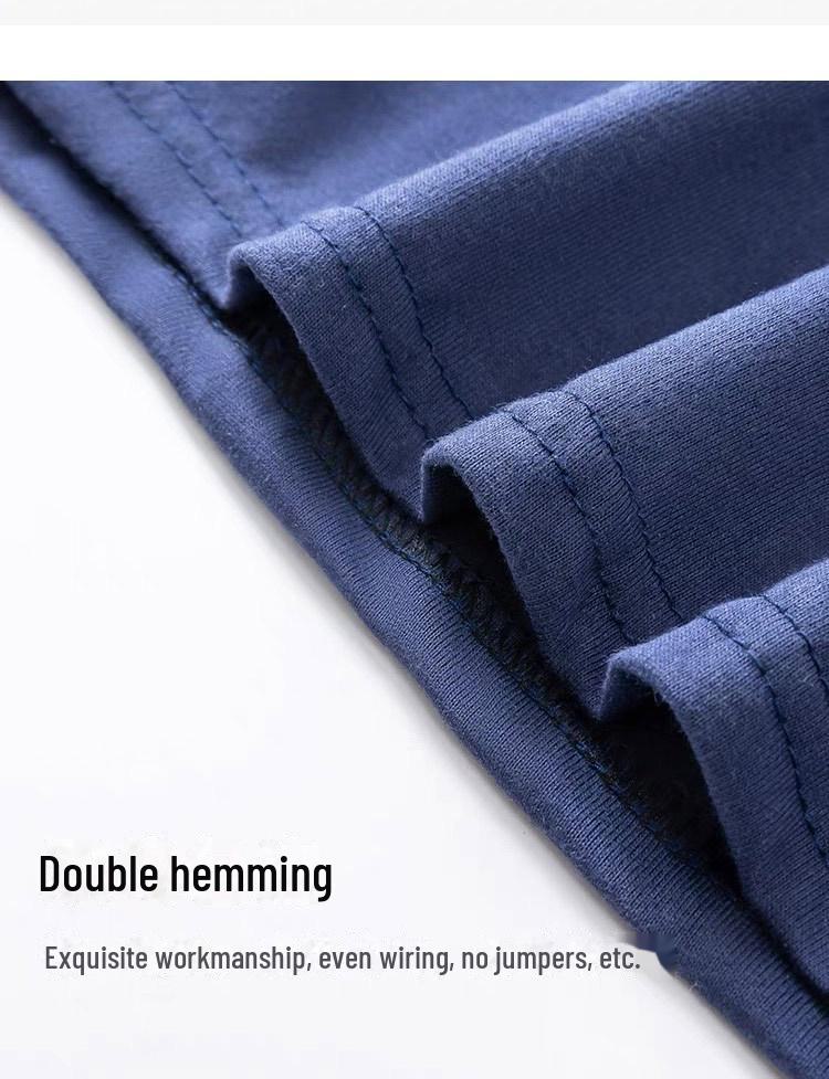 Men's Loose Cotton Pajama Shorts - Summer Large Size