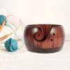 Wooden Yarn Bowl –Knitting & Crochet Organizer, Handmade Yarn Holder, Ideal Gift