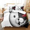Luxury New 3D Print Anime Danganronpa Bedding Set,Duvet Cover Bed Set Quilt Cover Pillowcase,King Queen Twin Size Girls Adults