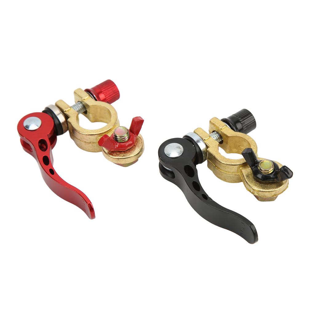 2pcs Battery Quick Release Terminal 16‑18mm Positive Negative Universal Connector for Automobiles RVs Ships