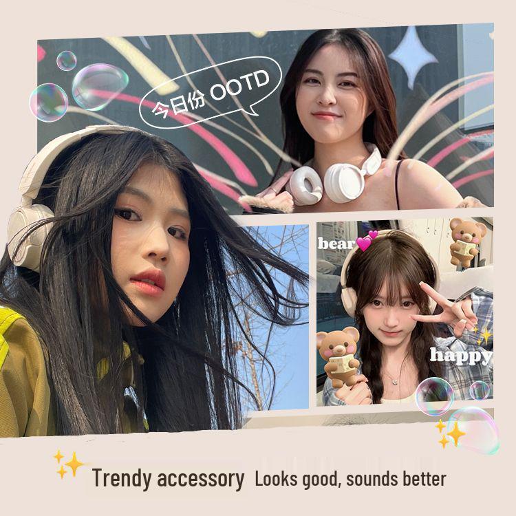 2025 H1 Over-Ear Wireless Retro Bluetooth Headphones: Classic Style, High Sound Quality, Long Battery Life
