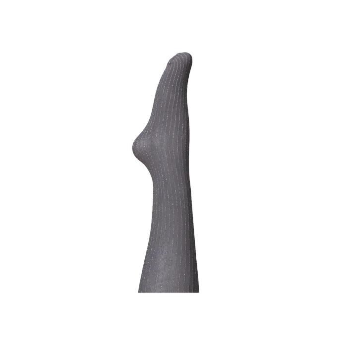 Sparkle Pinstripe Stockings (Gray)