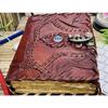 Hocus Pocus Spells Vintage Leather Journal Books Of Shadow Antique Gift