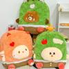 Kawaii Student’s School Bag Casual Plush Shoulder Bag Cute Cartoon Fluffy Backpack  Girls
