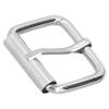 50pcs Metal Roller Pin Buckle Silver Adjustable Pin Buckle Tri-Glide Buckle  For Leather Crafts